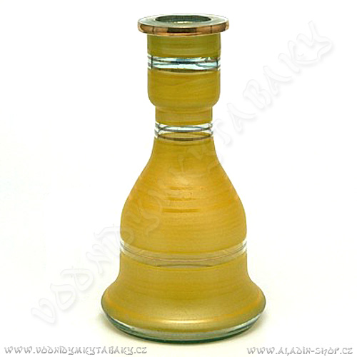 Váza pro vodní dýmky Top Mark 26 cm Heket žlutá