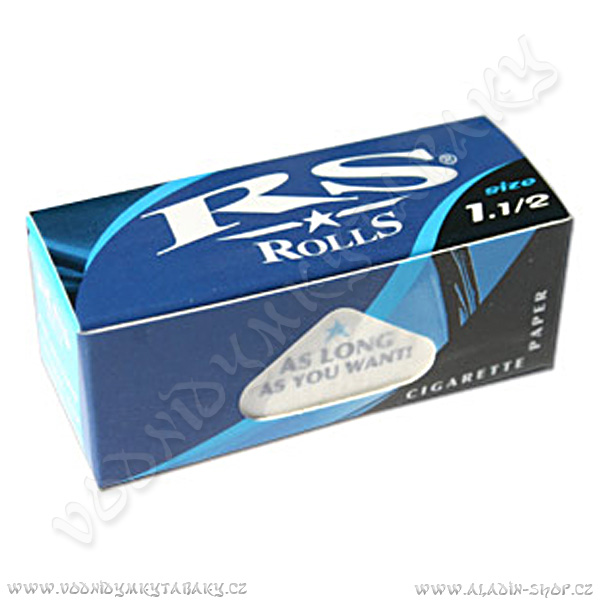 Cigaretové papírky RS Rolls paper 1 1/2 Blue  pro vodní dýmky