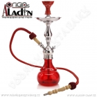 Vodní dýmka Aladin Barcelona II 52 cm červená