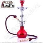 Vodní dýmka Aladin Barcelona 52 cm červená