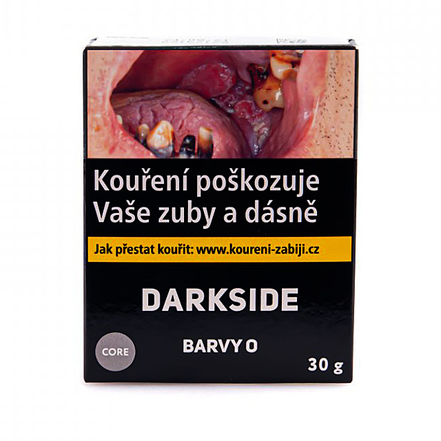 Tabák Darkside Core Barvy O 30 g