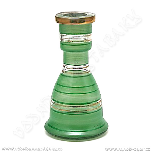 Váza pro vodní dýmky Top Mark 19 cm Eset zelená